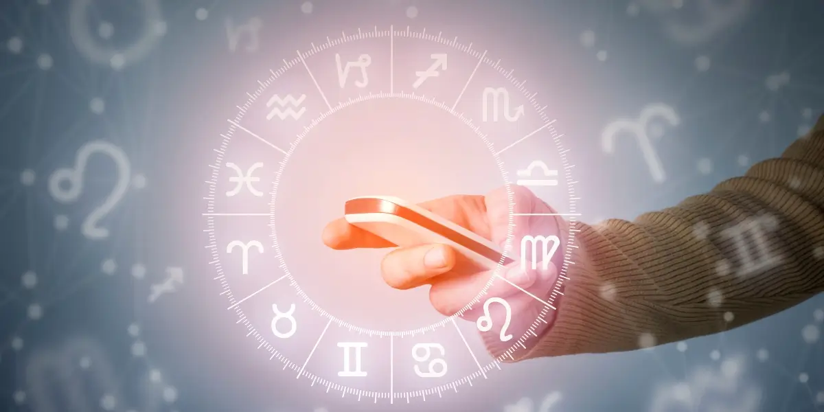 a serene consultation setup with an astrologer in bubai