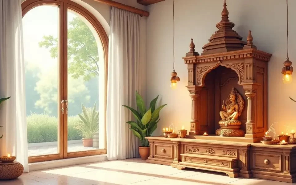 puja room direction